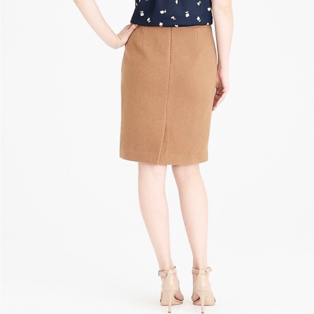 J. Crew grey double serge wool blend pencil skirt - Picture 8 of 8